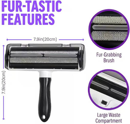 Home and Pet Lint Roller for Dog and Cat Hair Removal for Couches, Rugs, Pet Beds, Carpet - Surface Removal Tool for Fur, Lint, and Debris