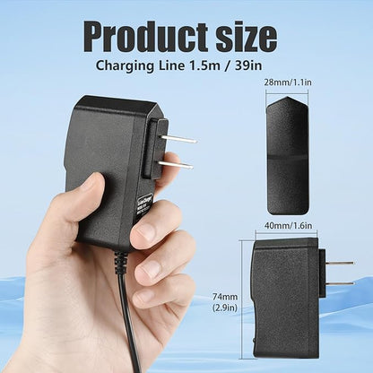 15V 1A DC Power Supply Adapter Charger Cable Compatible with Litter Robot 3,Litter Robot Power Supply Self-Cleaning Cat Litter Boxes and More