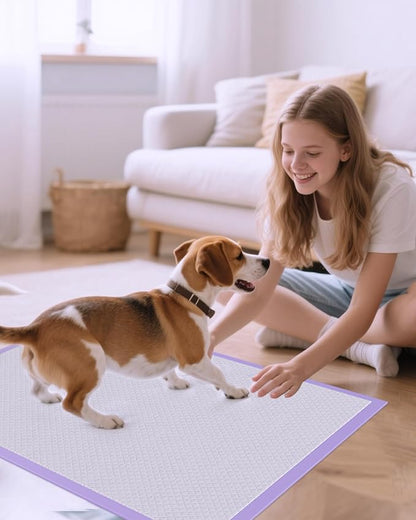 JollyMate Extra Large Dog Pee Pads 36"x36", 30 Counts Leak-Proof Heavy Absorbent Pee Pads for Dogs, Quick Dry Disposable Dog Training Pads