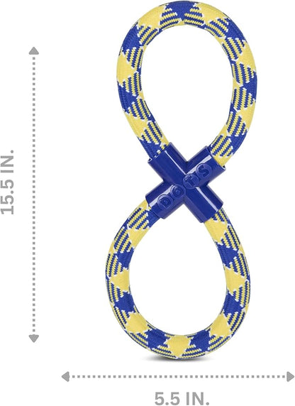 Tootsie Rope Toys for Dogs – Durable Rope Dog Toys for Aggressive Chewers – Figure 8 and XL Ring Shapes – Flossing Chew Toys for Large Dogs – Blow Pop, Dots, Razzles, Junior Mints & Tootsie Roll