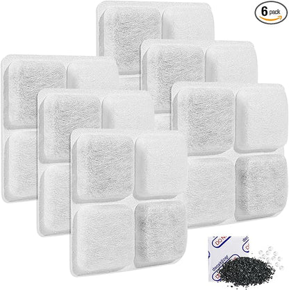 6 Pack Pet Food Desiccant Bag Compatible with Petlibro Automatic Cat Dog Feeders, PLAF001, PLAF002, PLAF101, PLAF005, PLAF006, Enhanced Packets Maintain Pet Food Freshness and Dryness