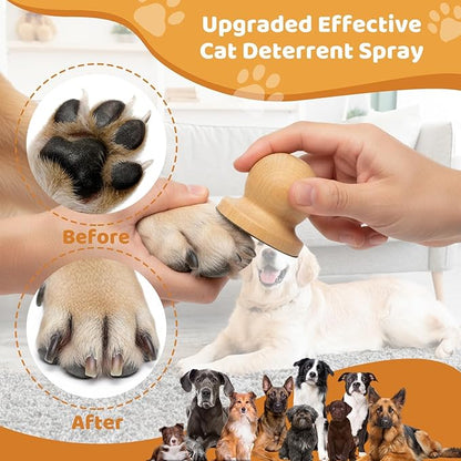 7PCS Dog Nail File, Nail File for Dogs, Dog Scratch Pad for Nails with 6 Replaceable Discs for Gentle and Effective Claw Care, Grooming Tool for Dogs and Cats