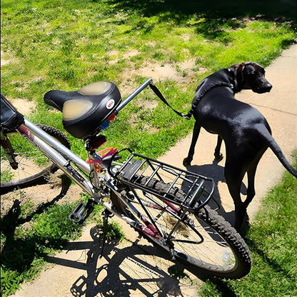 Bicycle Leash, Bicycle Dog Leash Attachment for Medium and Large Dogs Walking,Jogging,Running,Training