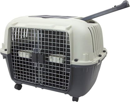 SportPet Designs Double Wire Door Plastic Kennel (CM-0699-CS01)