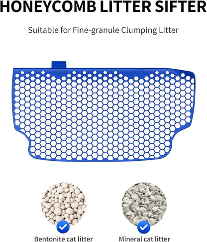 PETKIT Honeycomb Mineral Litter Sifter Exclusive for PUROBOT Ultra Self-Cleaning Cat Litter Box, Suitable for Bentonite Litter and Fine-Granule Clumping Litter