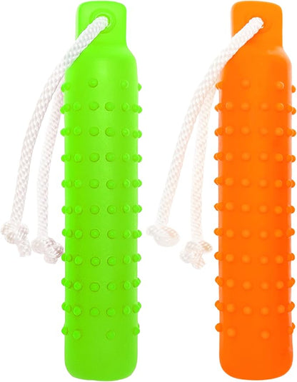 Dog Float Toy - Interactive Training Bumper & Fetching Retrieving Dog Water Toys Dummy Outdoor - Lightweight for Float on the Water Pool Fetch Rope Pet Toys for Small, Medium, Large Dogs