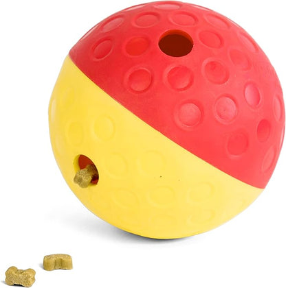Outward Hound by Nina Ottosson Treat Tumble – Interactive Food-Dispensing Dog Puzzle Ball, Level 1 Beginner, Large, 5.75"