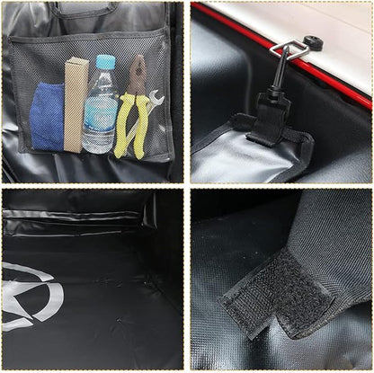 BESTAOO Dog Trunk Liner for Jeep - Heavy Duty Waterproof Oxford Cargo Protector for 2007-2025 Wrangler JK JL 4-Door, Nonslip Washable Pet Seat Cover & Anti-Scratch Liner (Star)