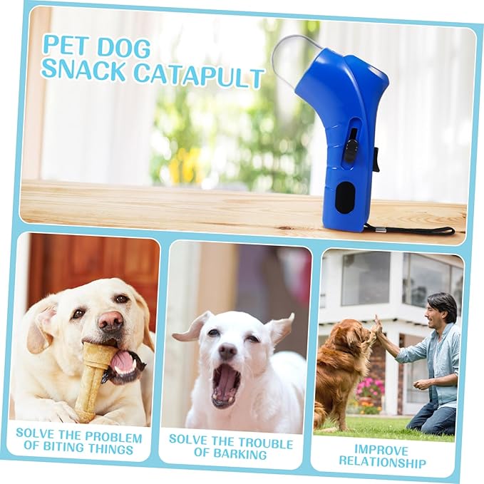 HANABASS Dog Snack Catapult Launcher Interactive Pet Toy for Dogs and Cats Snack Launcher It Toy Alternative