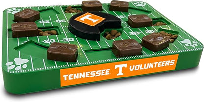 Pets First NCAA Tennessee Volunteers Puzzle Toy, Puzzle Treat Dog Toy, Interactive Dog Treat Toy, Dog Puzzle Fedding Slow Toy