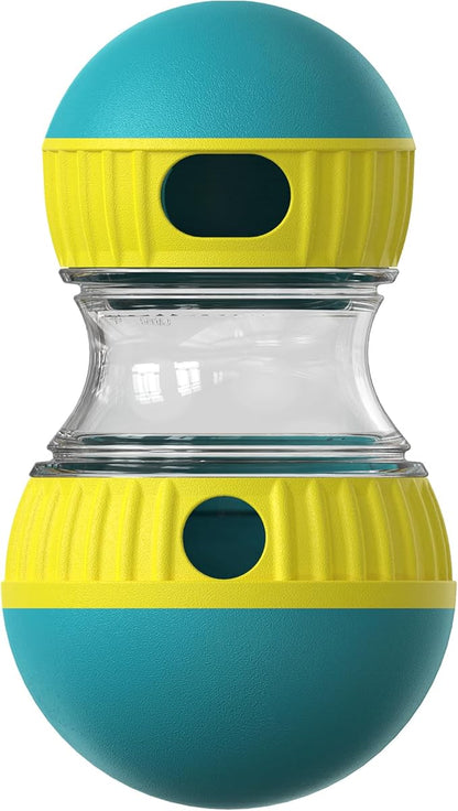 Interactive Dog Toy, Food Adjustable Dispensing Dog Toy Kibble, Treats Small Big Breed, Interactive Bowl and for Dogs Puppy Puzzle Toys Large, Pets Memory Training Activity, Easter Treats pet Games.