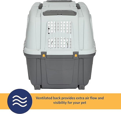 MidWest Homes for Pets Skudo Plastic Carrier, Ideal for Large Dog Breeds with an Adult Weight of 71-90 Pounds
