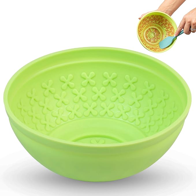 Hyper Pet IQ Treat Lick mat for Dogs, Slow Feeder & Cat Lick mats | Great Alternative to Slow Feeder Dog Bowls & Feeders | Perfect Licking mat, Cat Puzzle & Dog Enrichment Toys