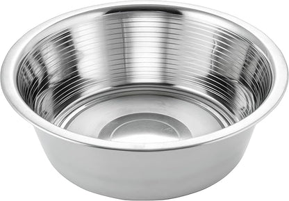 Stainless Steel Dog Bowls Set, 2 Pack for Replacement Dogs Bowl Stand, 8 Cups Metal Dog Bowls, 9 Inch Wide Medium Large Dogs Water Bowl for Raised Feeder with Opening 8.25" - 8.6"