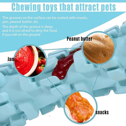 Ice Lolly Dog Toys for Aggressive Chewer, 8 - Hour Cooling Dog Toys for Summer, Water & Milk Freezable Pullze Feeder for Giant Dogs, Long Lasting Cooling Outdoor Camping Accessories