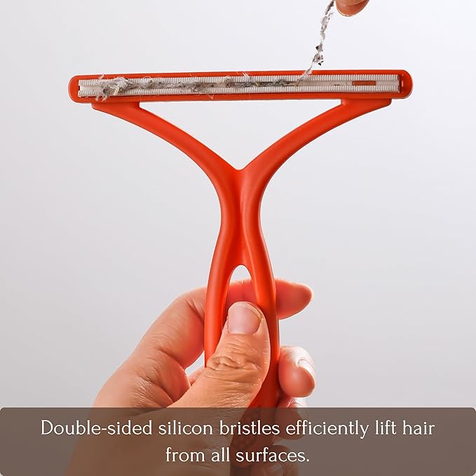 Petpals Furbolish Multi-Surface Brush Pet Hair/Lint Remover for Stubborn Pet Hair, Pack of 4