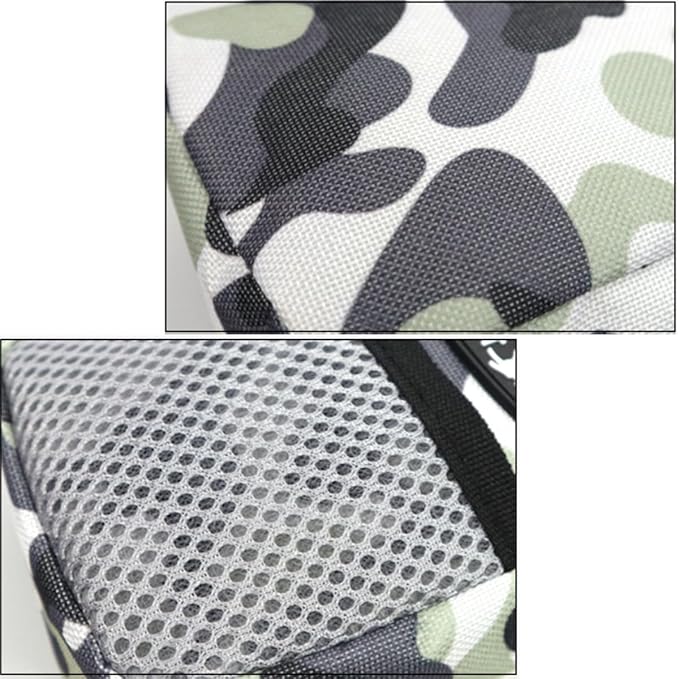 Camouflage Dog Treat Pouch with Belt Clip Waterproof Pet Training Bag, Hands-Free Snack Pouch for Dog Training, Walks & Outdoor Use, Easy-Access for Treats, Clickers & Poop Bags