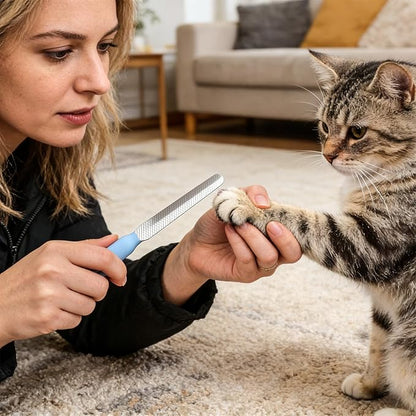 Dog and Cat Nail Clippers,Dog Nail Trimmer with Safety Guard,Prevent Excessive Nail Trimming,Free Nail File Included, Professional Grooming