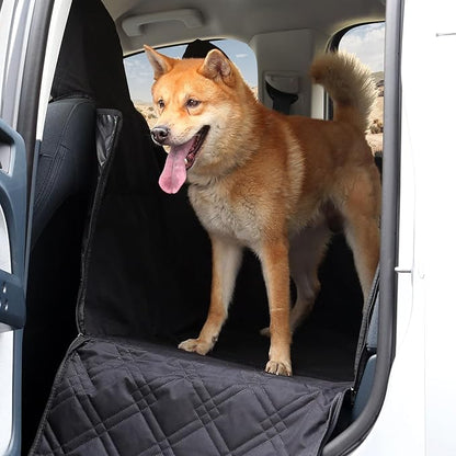 Mabett Dog Seat Covers for Ford Maverick 2025 2024 2023 2022 Accessories, Back Seat Hammock Extender for Pets Include Door Sides and Headrests Protection-Hard Bottom Support 600D Oxford Cloth