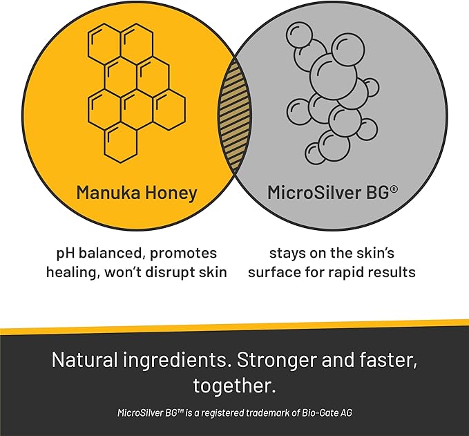 Absorbine Silver Honey Rapid Ear Care Vet Strength Ear Cleaner + Infection Treatment, 10-Day Regimen for 1 Ear, Safe for Dogs & Cats, Medical Grade Manuka Honey & MicroSilver BG