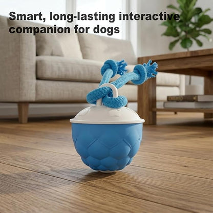 Interactive Dog Toys, Dog Ball Laun-Cher - 2026 Upgraded Motion Activated Automatic Rolling Ball Toys for Small/Medium/Large Dogs Balls for Boredom to Keep Them Busy with Dog Toy Balls (Blue)