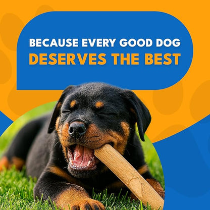 Set 3 of Coffee Wood Dog Chew Toy – Coffee Chew Stick for Small Dogs - Teeth Cleaning & Stress Relief – Safe, Durable & Eco-Friendly Dog Chew Toy (Small - Under 32 lbs)