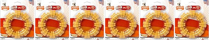 Nylabone Dura Chew Large Textured Ring Dog Chews, Chicken Flavor, Pack of 6