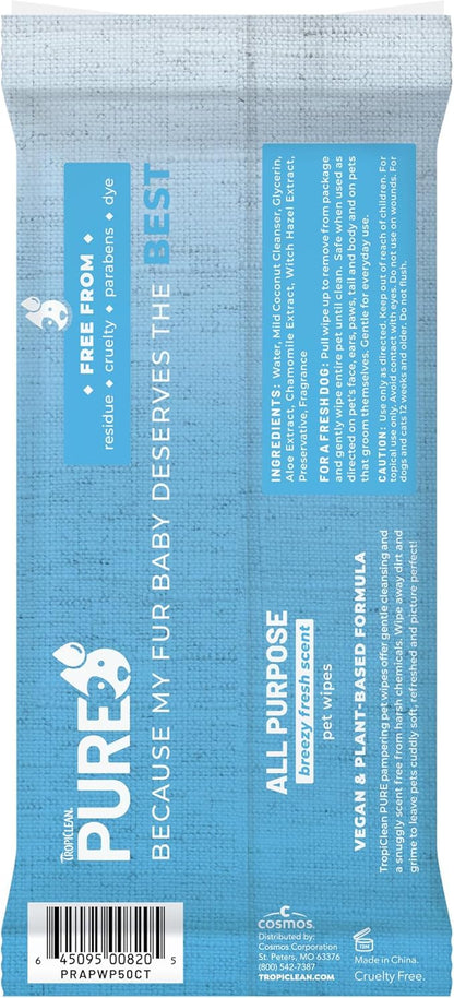 Pure All Purpose Wipes, 50ct