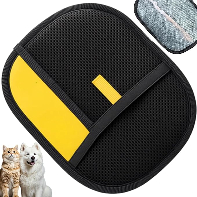 Pet Hair Removal Gloves Brush, Reusable Cat Dog Electrostatic Hair Remover Grooming Glove Tool