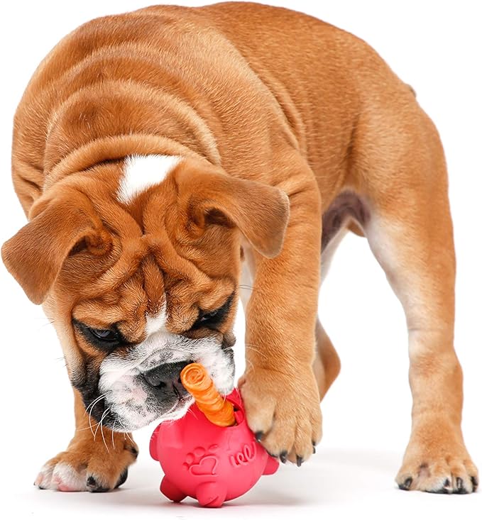 Hartz Tuff Stuff Treat Hogging Piglet Dog Toy Treat Dispenser for Dogs, 1 Count