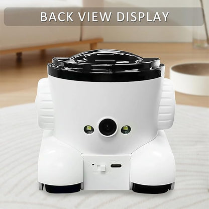 Pet Camera, 1080P Movable Robot Pet Cam Indoor with Phone APP, Security Camera for Home, Upgrade Wireless Dog/Cat/Baby Monitor WiFi Version & 32G SD Card, 2-Way Talk, Night Vision, Motion Detection