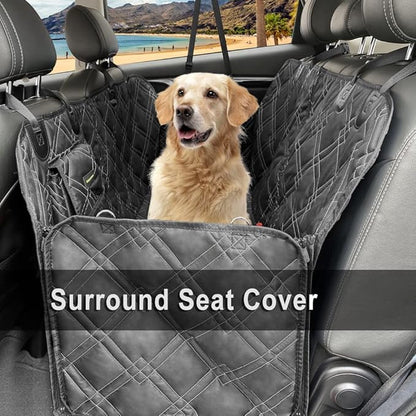 nanbowang Dog Car Seat Cover 54 Inch Protector Waterproof Scratchproof Nonslip Hammock for Dogs