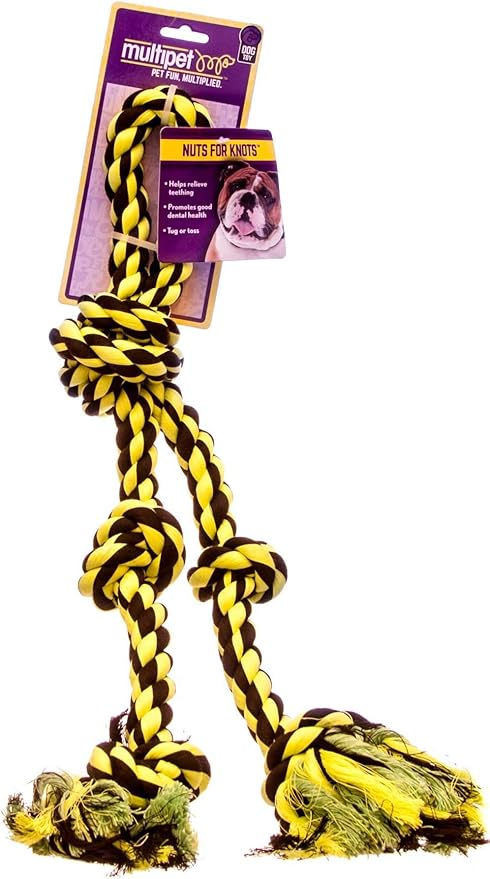 3M MULTIPET International 29517 Nuts for Knots Rope Tug, 15"