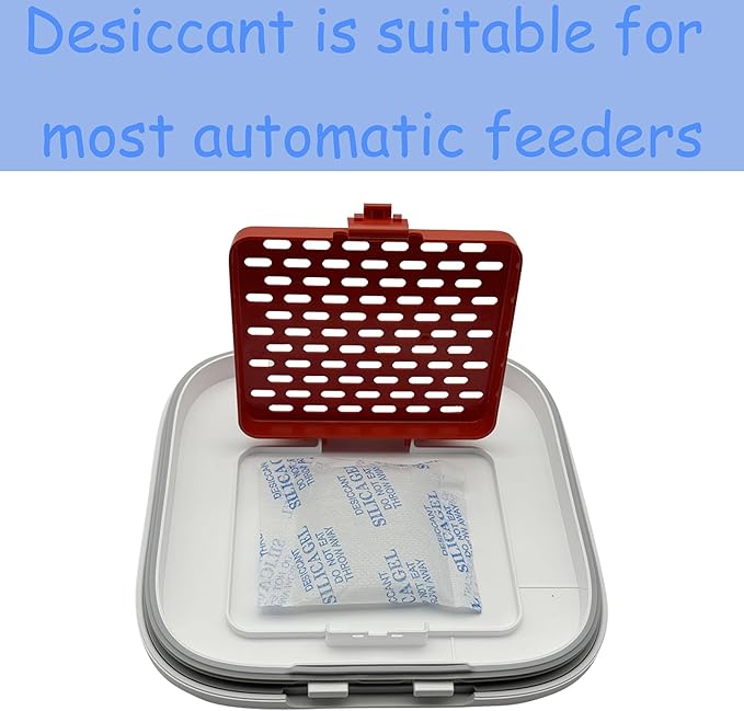 6-Pack Replacement Desiccant Bags for PETKIT Automatic Pet Feeders Cat Dog Feeders Desiccant Bag (6)