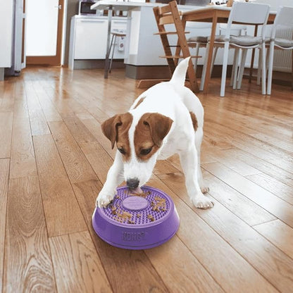 KONG Licks Spinz Rotating Textured Food Pad with Non-Skid Base (Small)