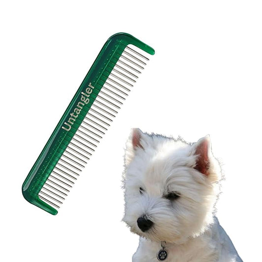 Pet Comb (5", Forest Green)
