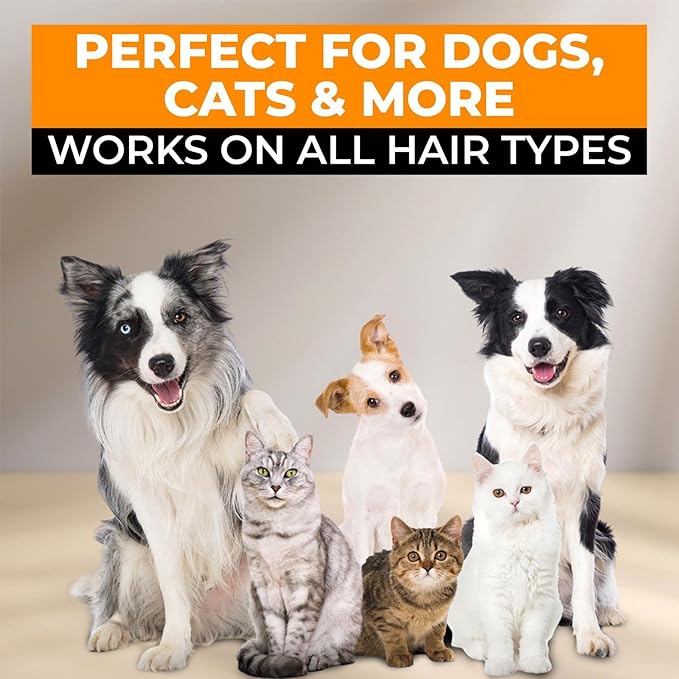 2Pcs Pet Hair Removal Gloves for Cats & Dogs - 2025 New Upgraded, Reusable Efficient Grooming Glove for Pet Hair,Pet Hair Remover Tool for Clothing, car seat, Couch,Carpet.