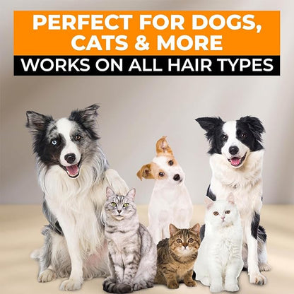 2Pcs Pet Hair Removal Gloves for Cats & Dogs - 2025 New Upgraded, Reusable Efficient Grooming Glove for Pet Hair,Pet Hair Remover Tool for Clothing, car seat, Couch,Carpet.