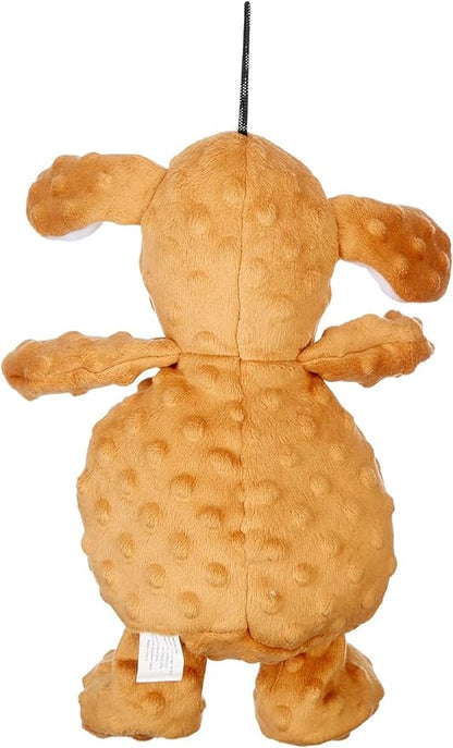Petlou Dog Plush Toys,Interactive Stuffed Dog Squeaky Toys Chew Dog Toys for Medium Dog Small Large Dogs ,Dotty Friends Dog Toy (12 INCH, Dotty Friends-Dog)