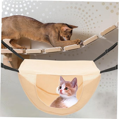 Cat Cage Hammock Breathable Cat Bed for Indoor Use Hanging Hammock for Pets Comfortable and Washable for Play and Sleep