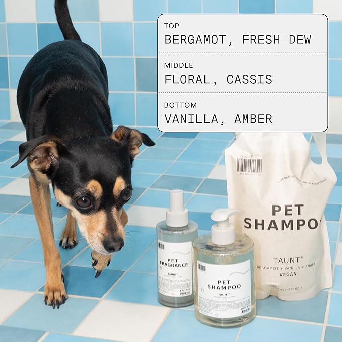 DedCool Pet Fragrance | 01 Taunt | Clean Luxury Pet Perfume for Dogs & Cats | Long-Lasting Deodorizing Spray | Non-Toxic, Vegan | 8.5 fl oz