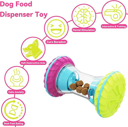MateeyLife Interactive Dog Puzzle Toys for Small Medium Large Breed - Durable Smart Puppy Enrichment Dogs Toy to Keep Them Busy, Mental Brain Stimulation Treat Dispensing Training & Slow Feeder