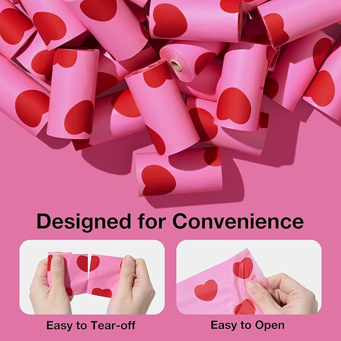 VETRESKA Dog Poop Bags, Leak Proof, Extra Thick and Large Pet Waste Bags for Dog Walking and Cat Litter, Smoked Cherry Scented, 300 Bags