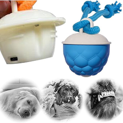 Interactive Dog Toys, Dog Ball Laun-Cher - 2026 Upgraded Motion Activated Automatic Rolling Ball Toys for Small/Medium/Large Dogs Balls for Boredom to Keep Them Busy with Dog Toy Balls (Blue)
