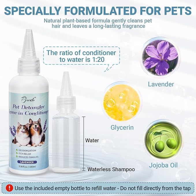 Pet Steam Brush for Cat & Dog, 5-in-1 Pet Spray Hair Removal Comb for Reducing Shedding, Grooming Brush for Long Short Haired Cat & Dog, No-Rinse Foaming Cleanser for Cleaning Paw