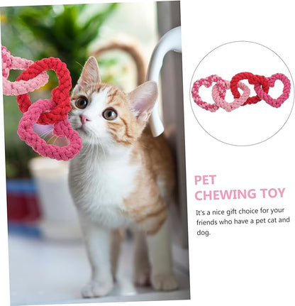1Pcs Dog Rope Toys Chew Rope Cotton Dog Pull Indestructible Toy Tug Toy for Large s, Cleaning Chew Toys