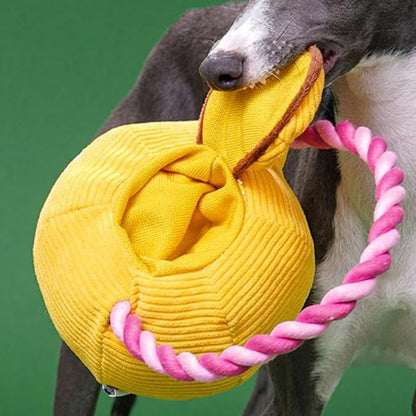 Teapot Shape Dog Toy, Interactive Rope Dog Toy, Plush Dog Toys, Plush Interactive Dog Toy, Dog Toy For All Breeds, Teapot Dog Chew Toy Plush Interactive Pet Toy For Small Medium Large Breed Dog