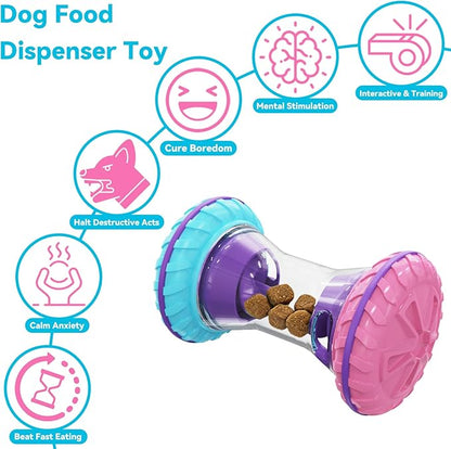 Interactive Dog Puzzle Toys for Small Medium Large Breed - Durable Smart Puppy Enrichment Dogs Toy to Keep Them Busy, Mental Brain Stimulation Treat Dispensing Training & Slow Feeder by MateeyLife