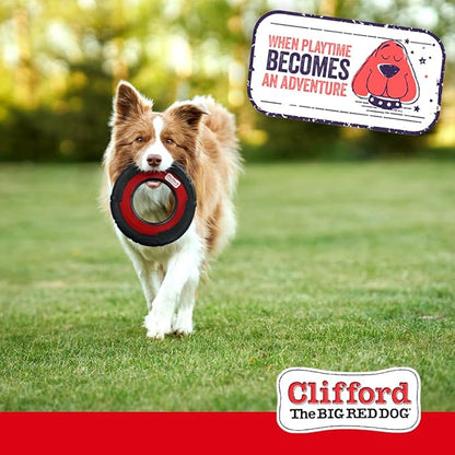 Clifford Dog Flying Disc (Medium, Rubber)