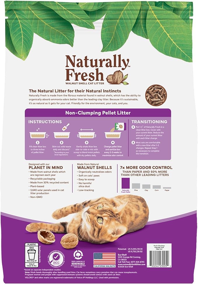 Naturally Fresh Non-Clumping Pellet Litter 30 lb.